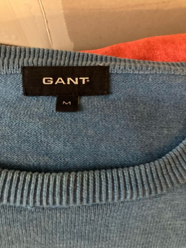 Jersey Gant azul hombre