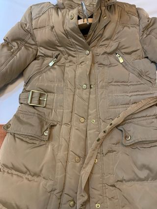Plumas Zara 3/4 Beige