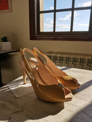 Zapatos Pedro Miralles Charol Caramelo Talla 37