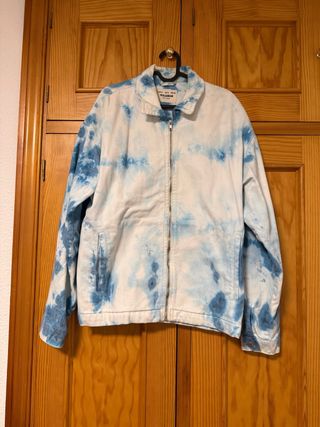 Chaqueta Tie-Dye Azul/Blanco