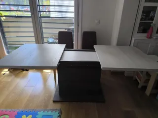 Mesa Comedor Extensible Moderna 160-200cm