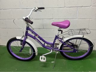Bicicleta infantil morada