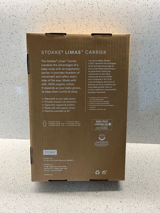 Marsupio Stokke Limas Carrier Flex Grigio