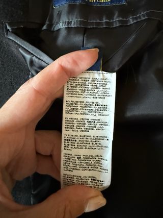 Cappotto Uomo Nero