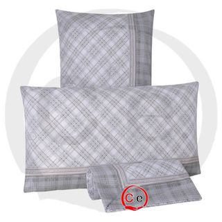 Set Lenzuola Fantasia a Quadri Blu