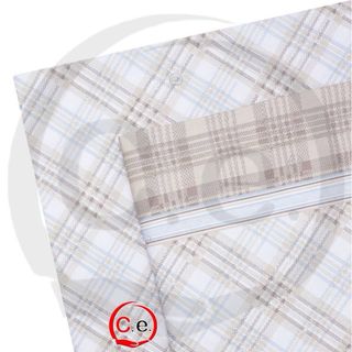 Set Lenzuola Fantasia a Quadri Blu