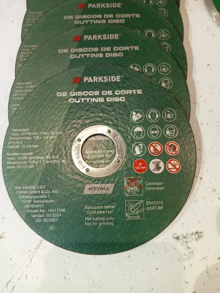 24 Discos PARKSIDE 