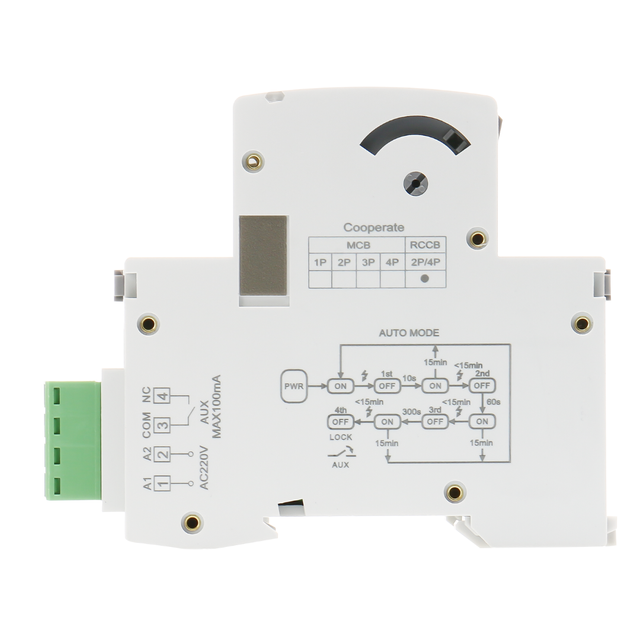 Diferencial Auto Rearmable Trifásico 4P (3P+N) 40A