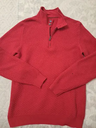 Jersey Hombre Massimo Dutti Rojo