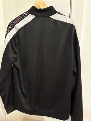 Chaqueta Deportiva Fila Negra Talla L