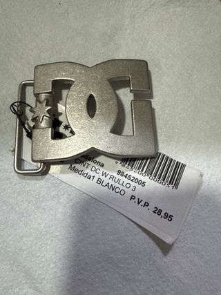 Hebilla DC Shoes Plata