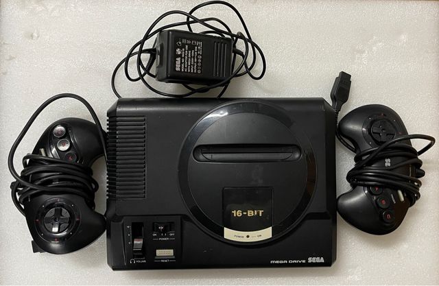 Sega Mega Drive Consola 16-BIT con mandos