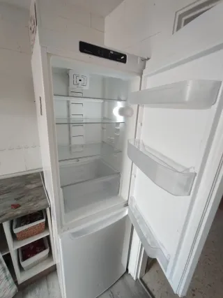 Nevera + Congelador Whirlpool Blanco