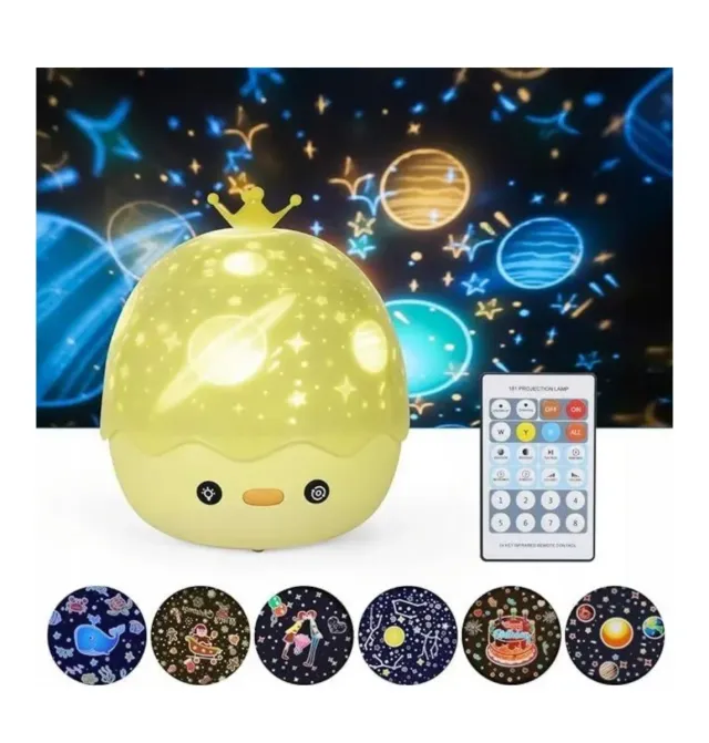 Lámpara Proyector Infantil con Mando