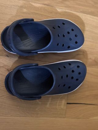 Crocs Azul Muy Cómodas Sin Uso