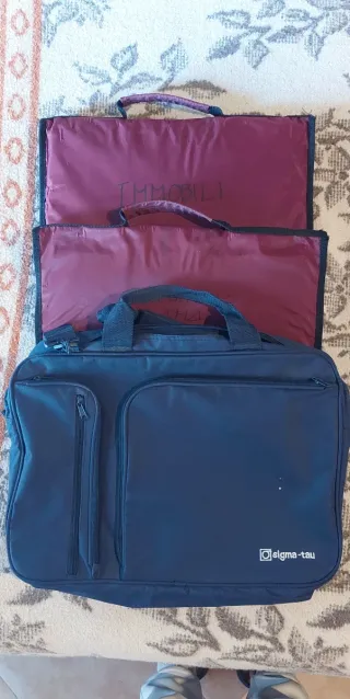 Set 3 Borse lavoro/PC Sigma-De Agostini