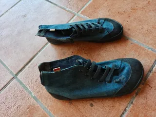 Zapatos Camper Botín Azul/Negro