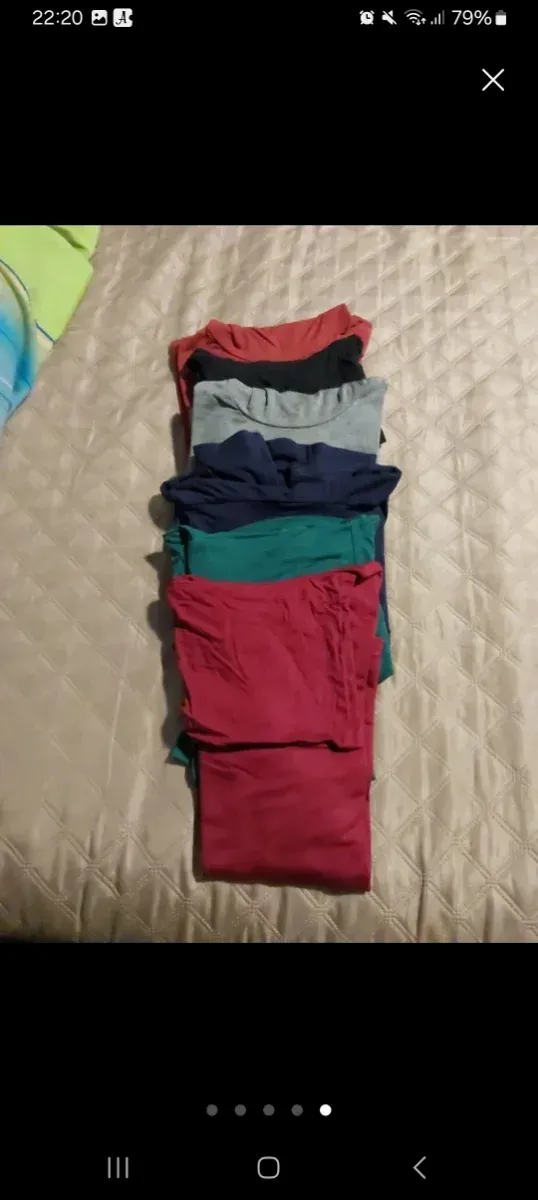 Camiseta/top de cuello alto