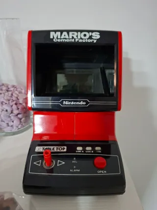 Mario's Cement Factory Tabletop Nintendo
