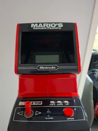 Mario's Cement Factory Tabletop Nintendo