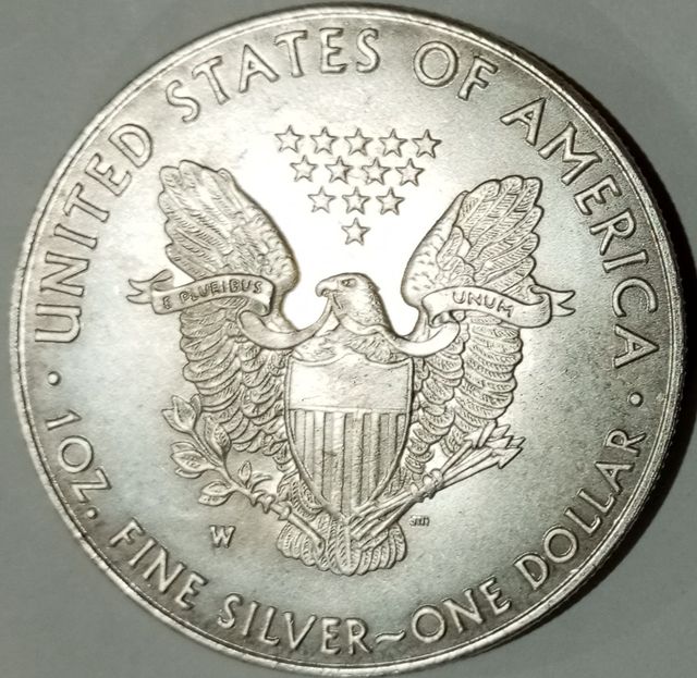🇺🇲Onza de plata pura,American Eagle 2009.