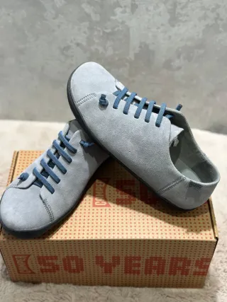 Zapatillas Camper Hombre Azul/Gris