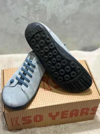 Zapatillas Camper Hombre Azul/Gris