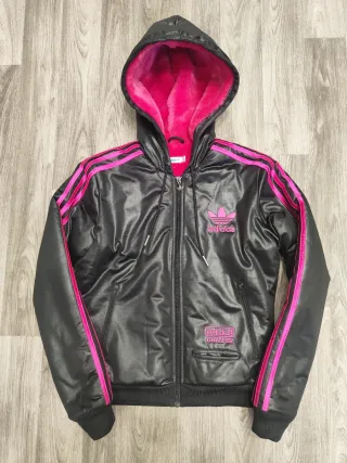 Giacca Adidas Chile 62 Nera/Rosa tg.M