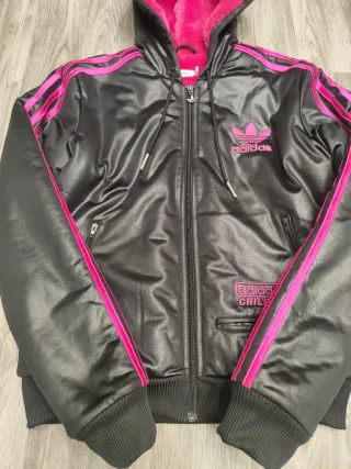 Giacca Adidas Chile 62 Nera/Rosa tg.M