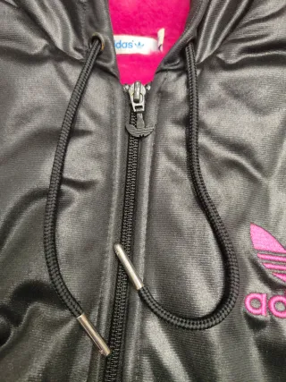Giacca Adidas Chile 62 Nera/Rosa tg.M