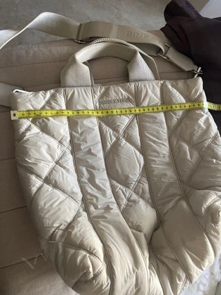 Bolso Bimba y Lola color Beige Acolchado