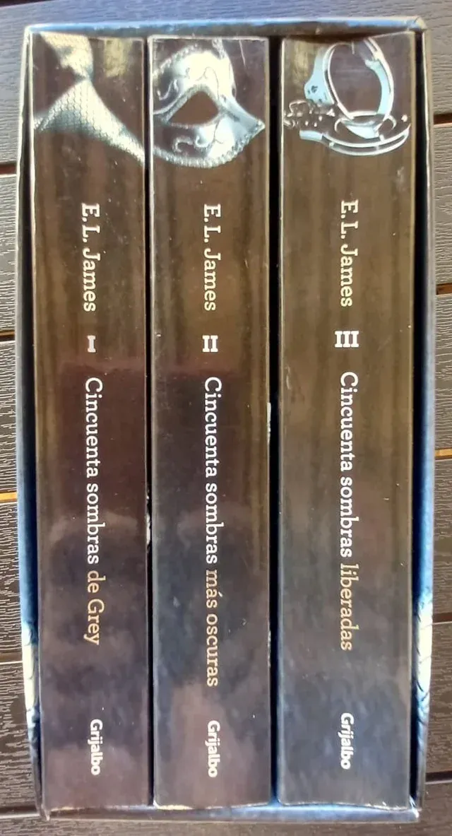 Trilogía cincuenta sombras de Grey