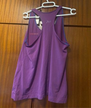 Camiseta deportiva HG morado talla S