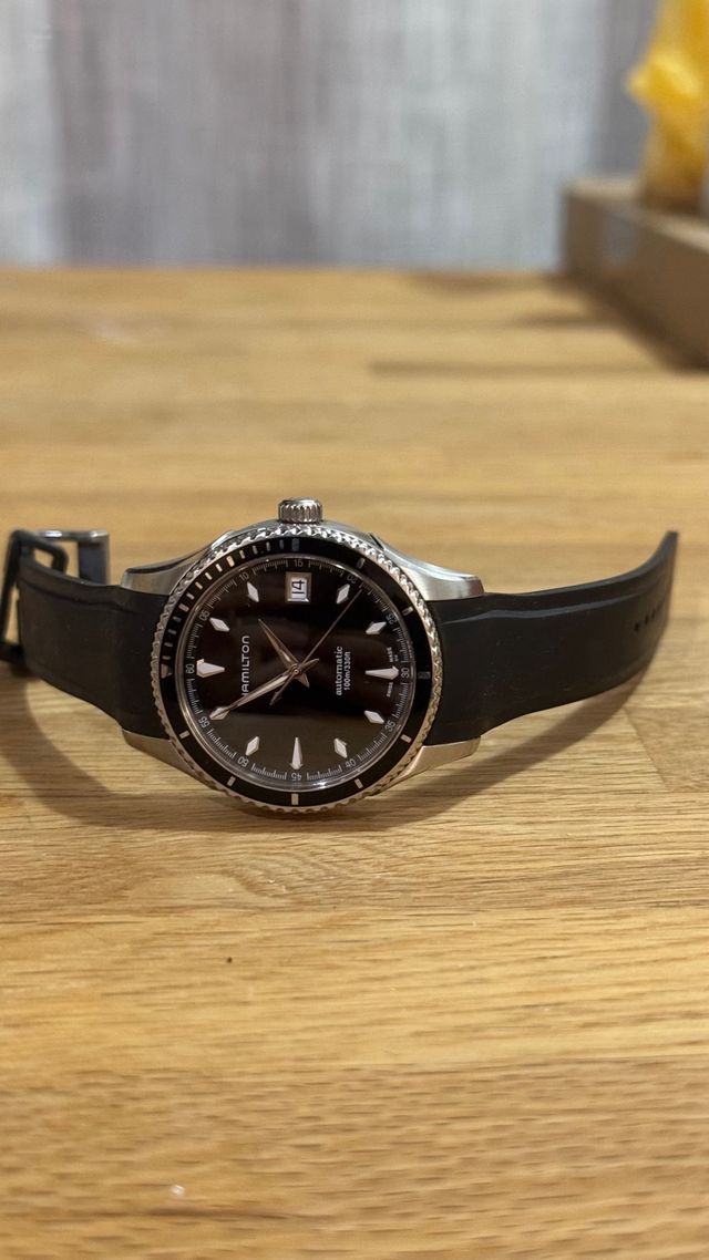 Reloj Hamilton Jazzmaster Automático Negro