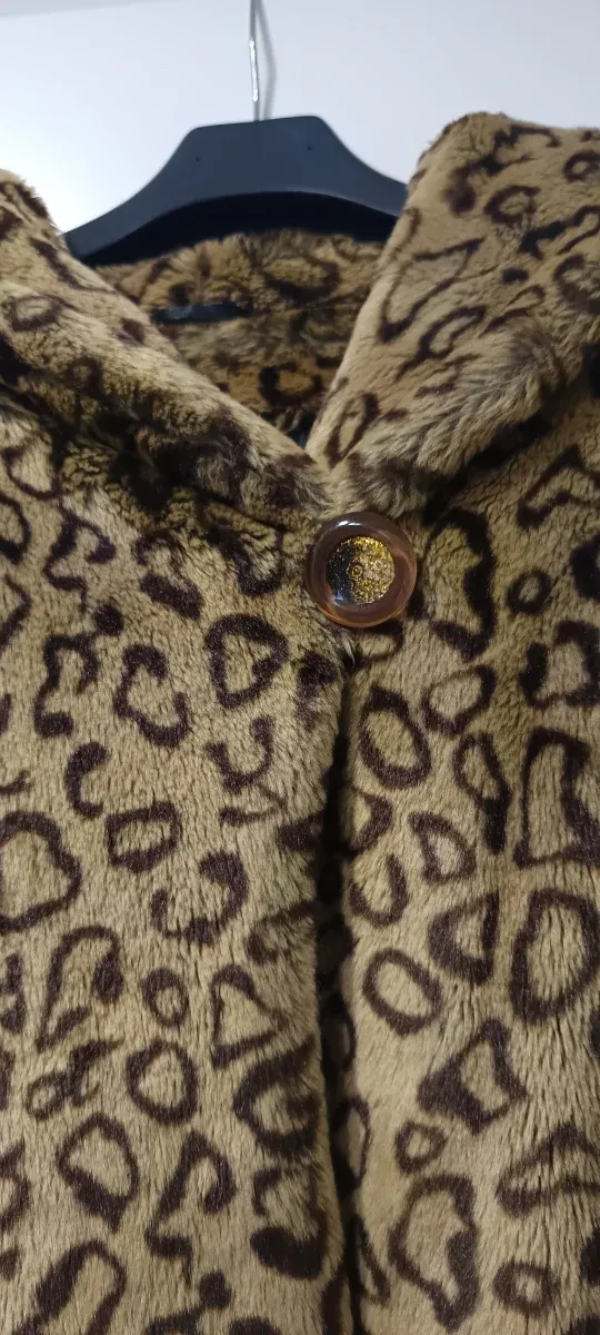 Oferta!! Solo hoy!! Abrigo piel sintética