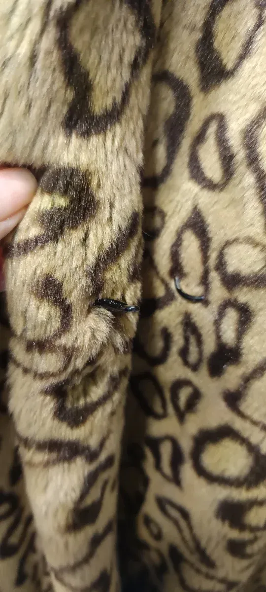 Oferta!! Solo hoy!! Abrigo piel sintética