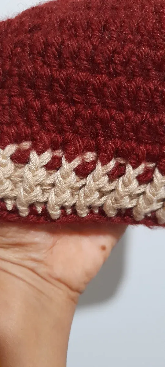 Gorro tejido para bebé
