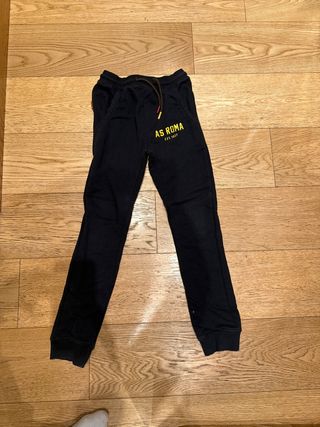 Pantaloni AS Roma neri originali