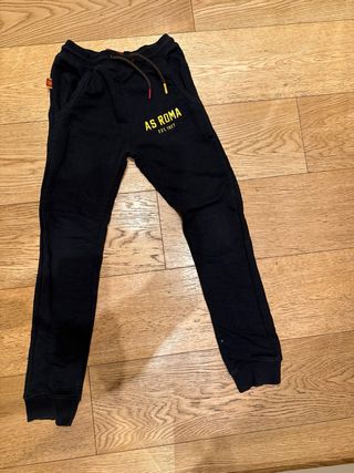 Pantaloni AS Roma neri originali