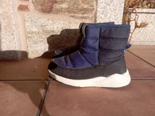 Botas niño invierno azul