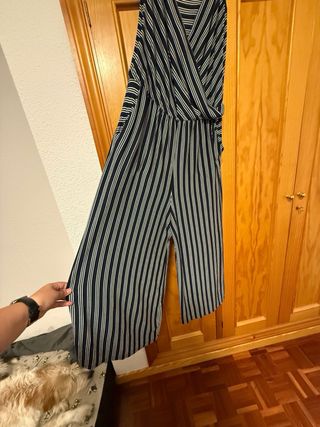 Mono Rayas Azul y Blanco