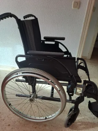 Silla de ruedas aluminio ligera