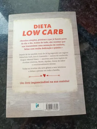 Livro Dieta Low Carb Ana S. Guerreiro