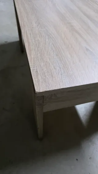 Mesa de centro madera clara