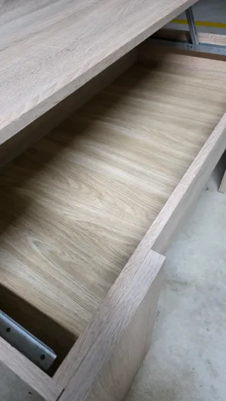 Mesa de centro madera clara