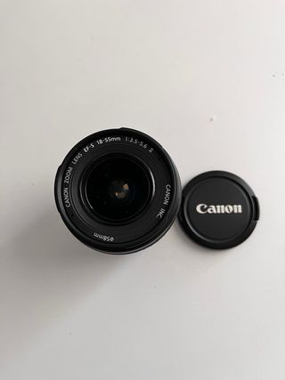 Objetivo Canon EFS 18-55mm