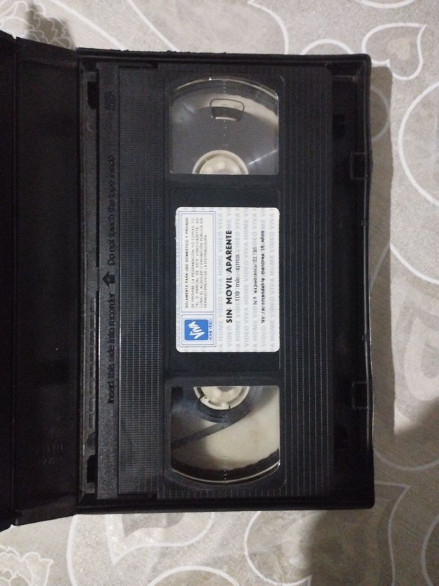Película VHS Sin Movil Aparente