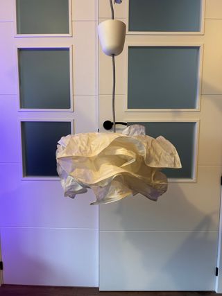 Lámpara de techo Ikea papel