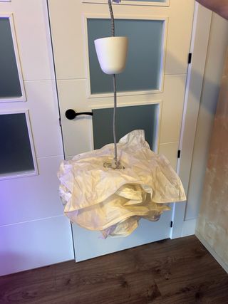 Lámpara de techo Ikea papel