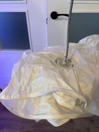 Lámpara de techo Ikea papel